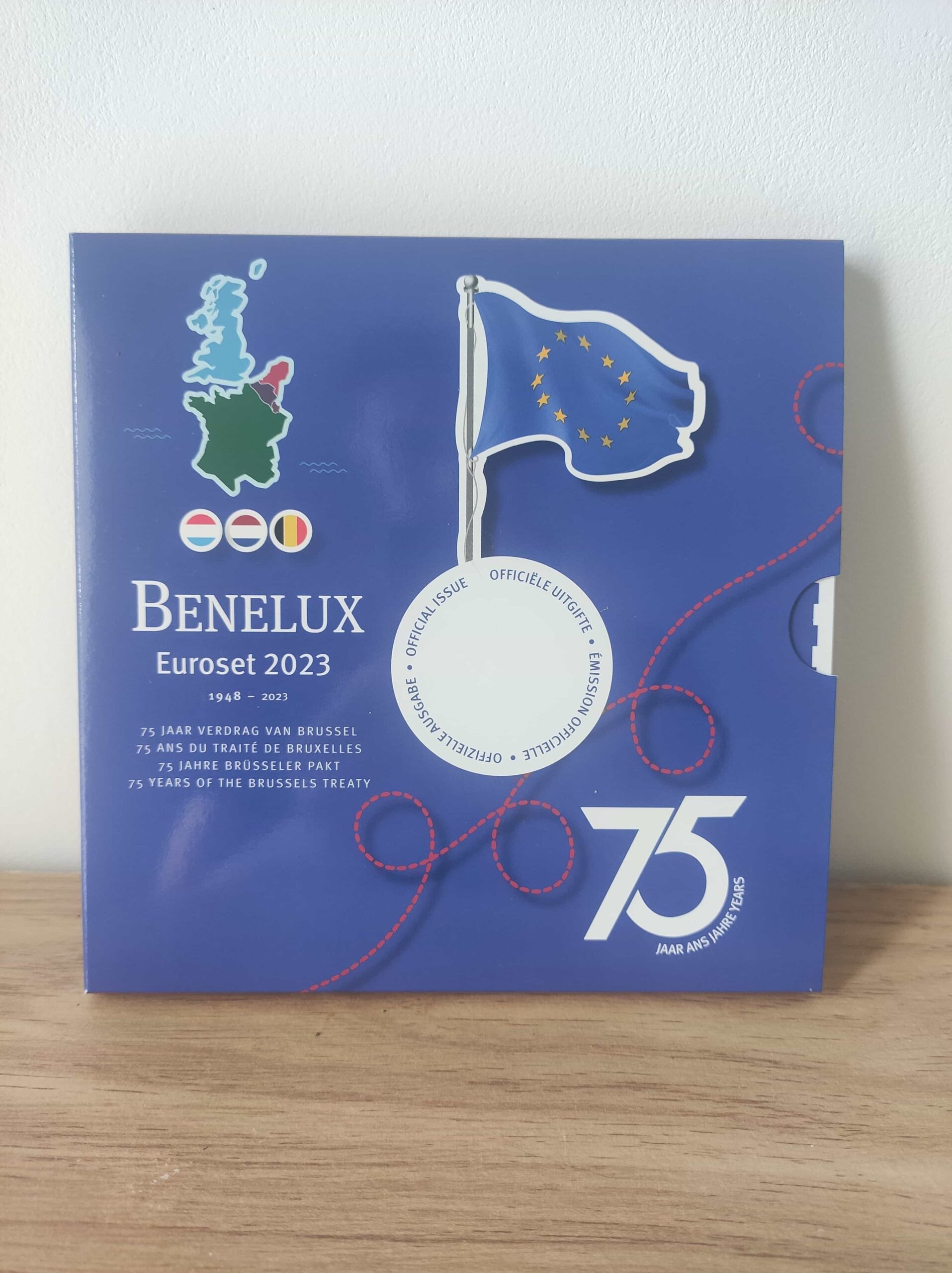 Coffret BU Benelux 2023 – 75 ans du Traité de Bruxelles