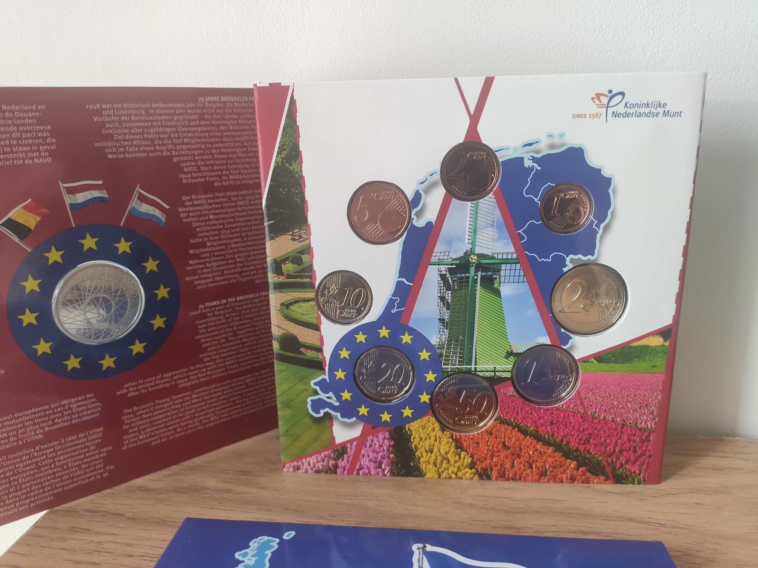 Coffret BU Benelux 2023 – 75 ans du Traité de Bruxelles