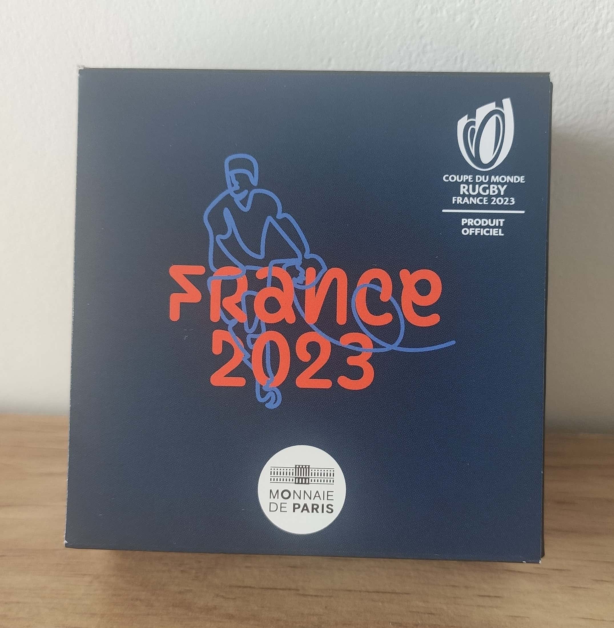 Coffret pièce 2€ BE France 2023 – Coupe du monde de rugby