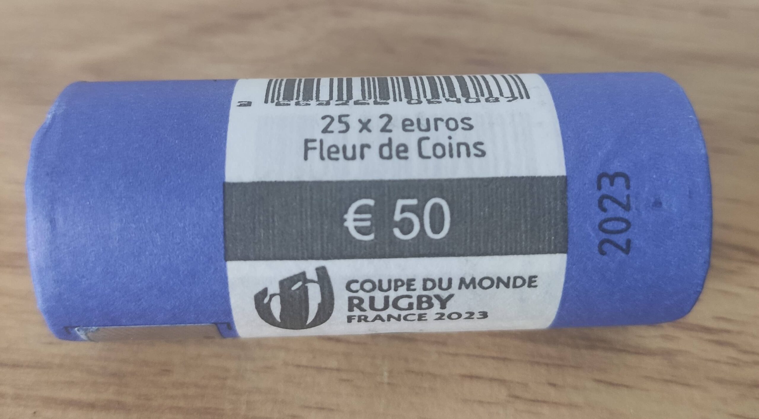 Rouleau 2€ France 2023 FDC – Coupe du monde de rugby