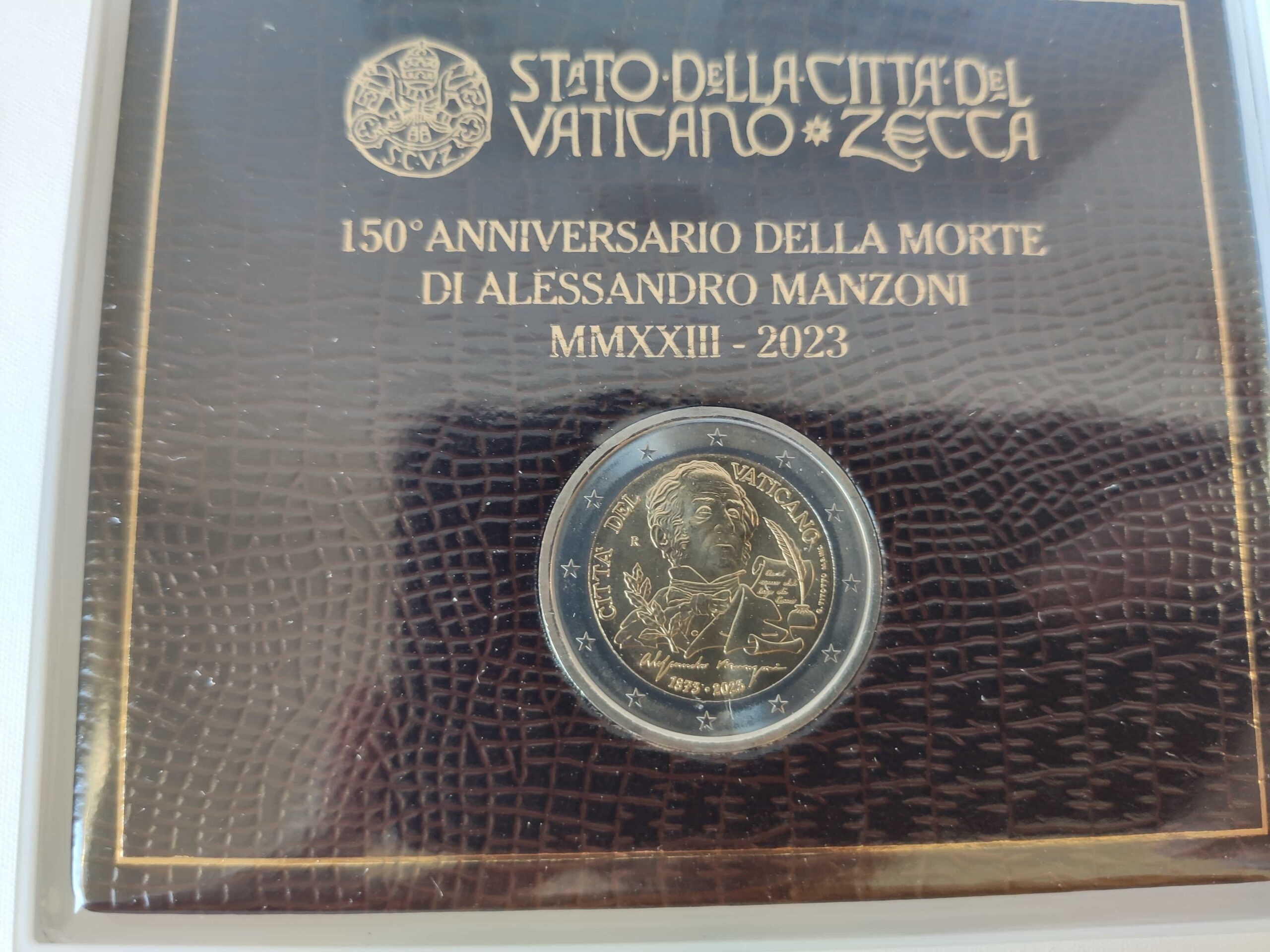 Coffret 2€ BU Vatican Alessandro Manzoni – 2023