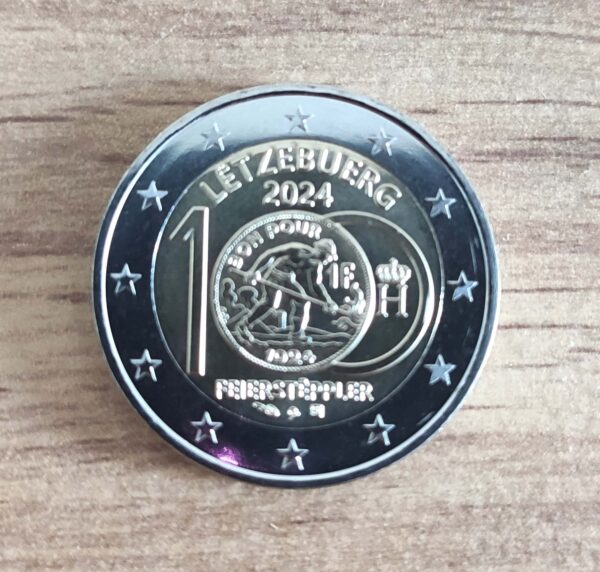 Pièce 2€ Luxembourg 2024 UNC - Feierstëppler