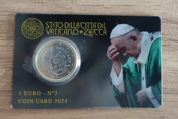 Coincard 1€ Vatican 2024 BU