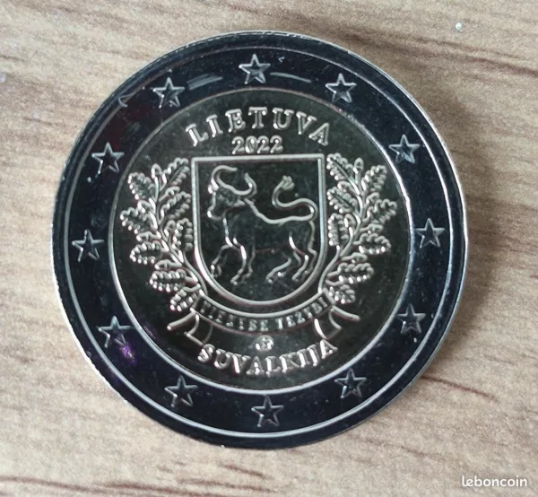 2€ UNC Lituanie 2022 - Suvalkija