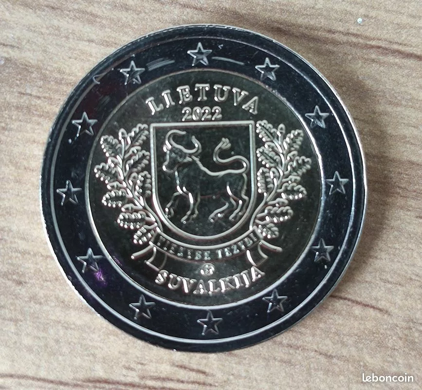 2€ UNC Lituanie 2022 – Suvalkija