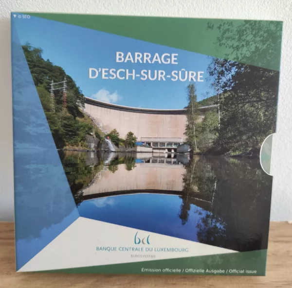 Coffret 2,5€ Barrage d’Esch-sur-sûre