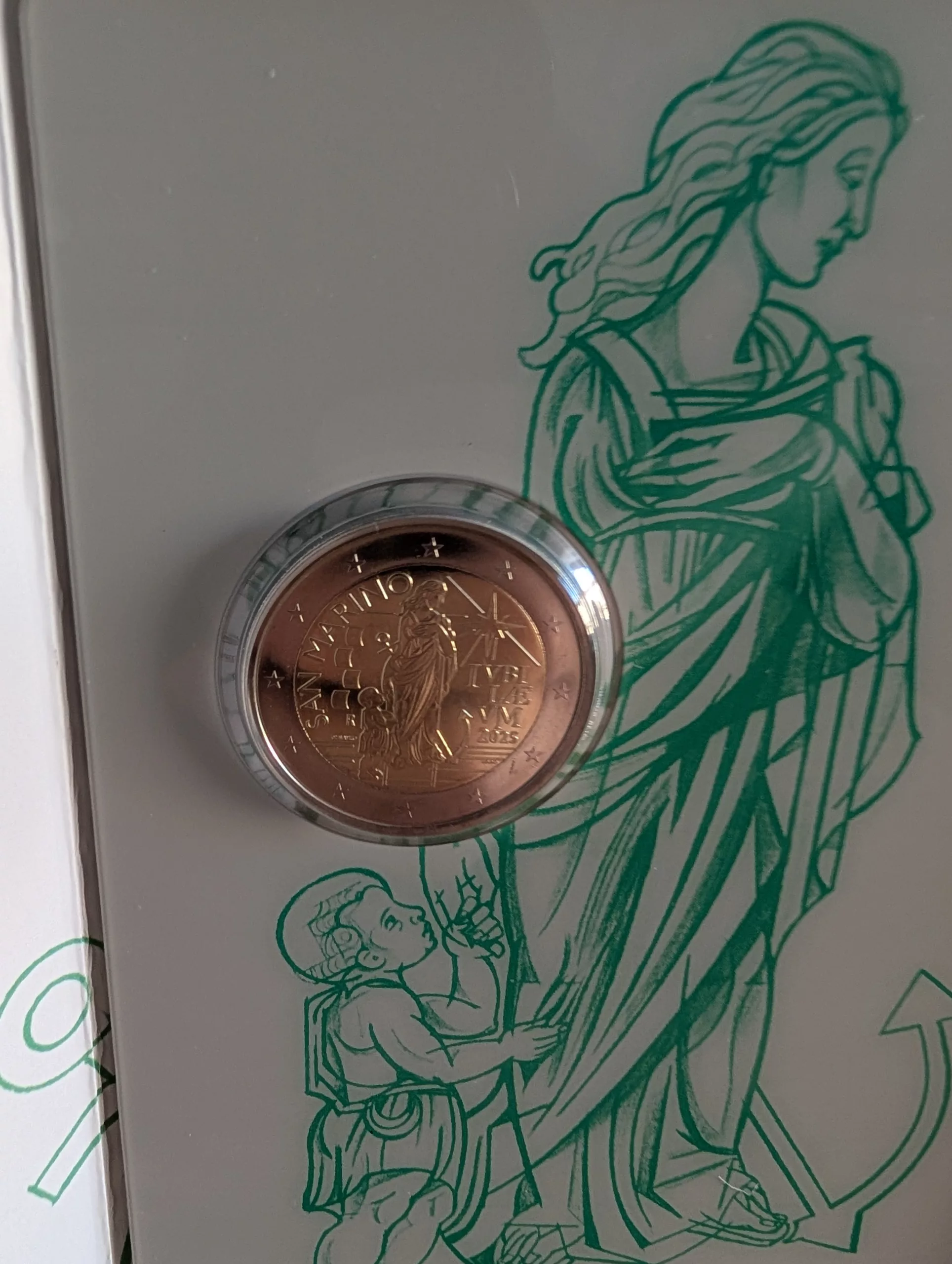 2€ BU Saint Marin 2025 – Année Sainte